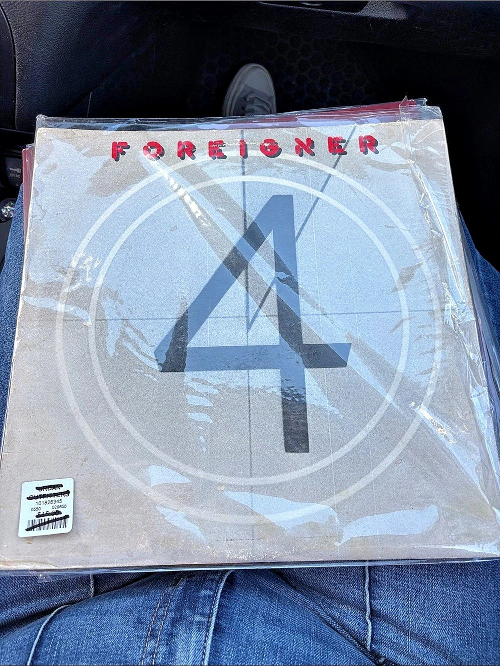 FOREIGNER Vinyl Record Black